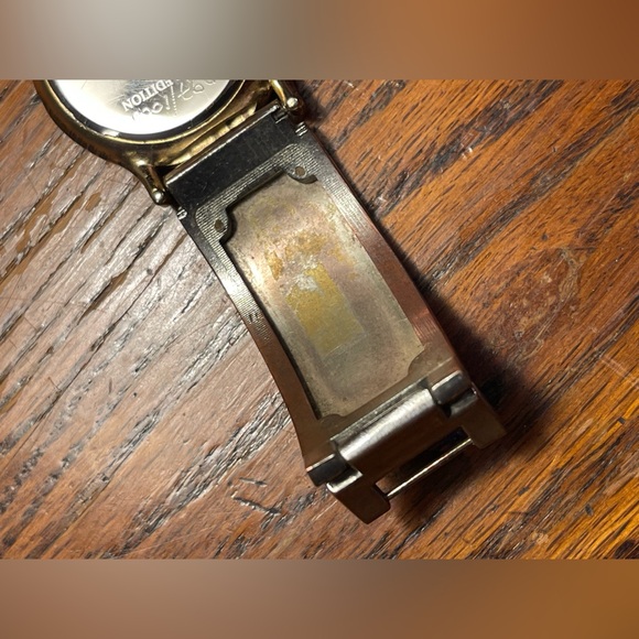 Watch Craft by Eduardo Milieris. Stainless steel/brass. Lmtd edition. EUC - Picture 13 of 15